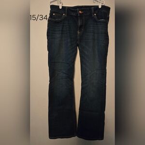 Wrangler Dark Blue Women's Boot Cut Jeans